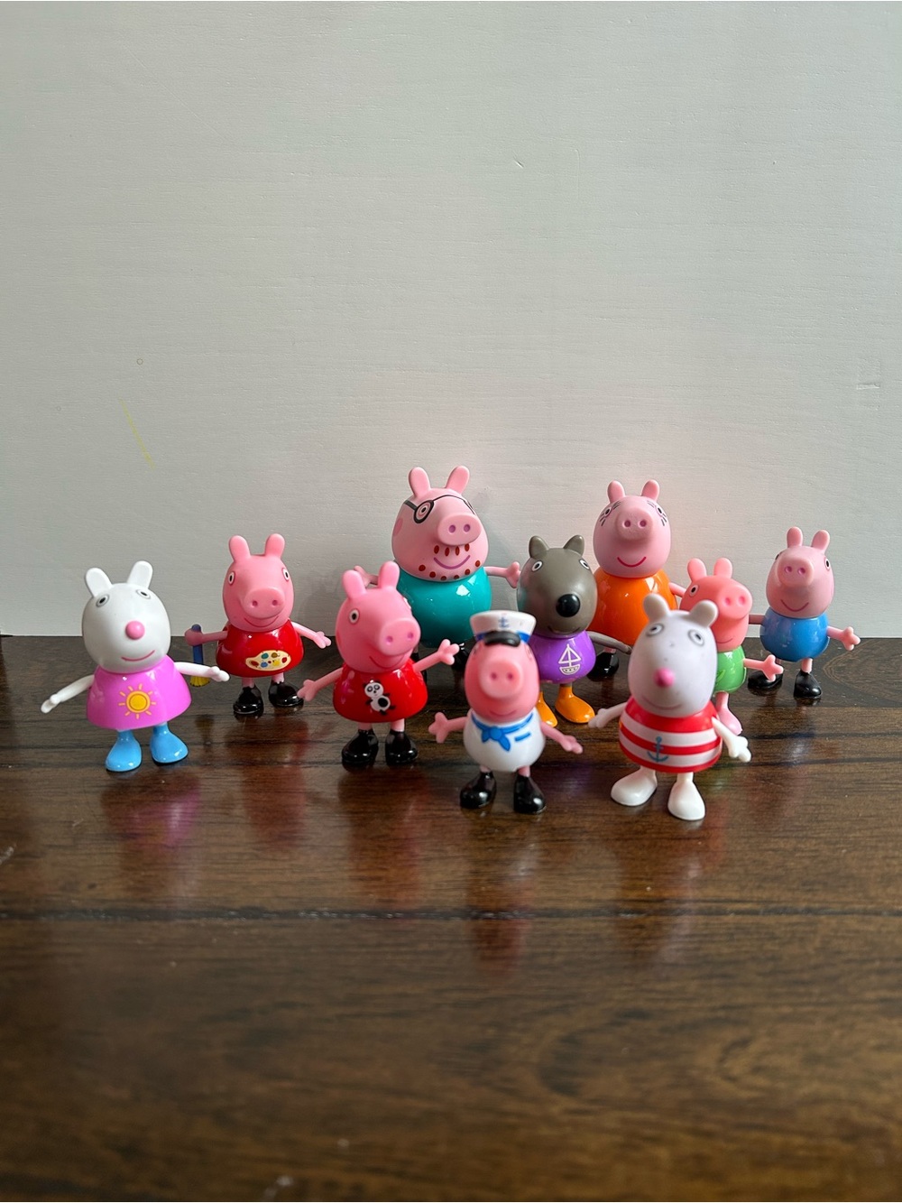 Peppa Pig Assorted Figures Lot of 10